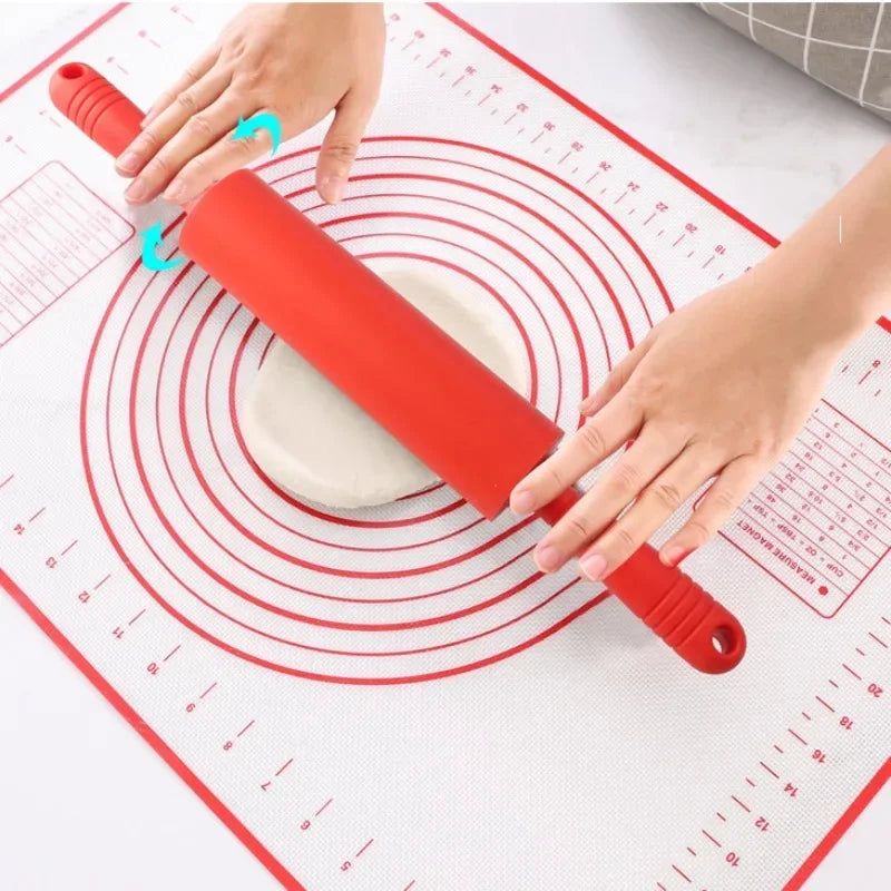 3pcs 23cm Mini Silicone Rolling Pin
