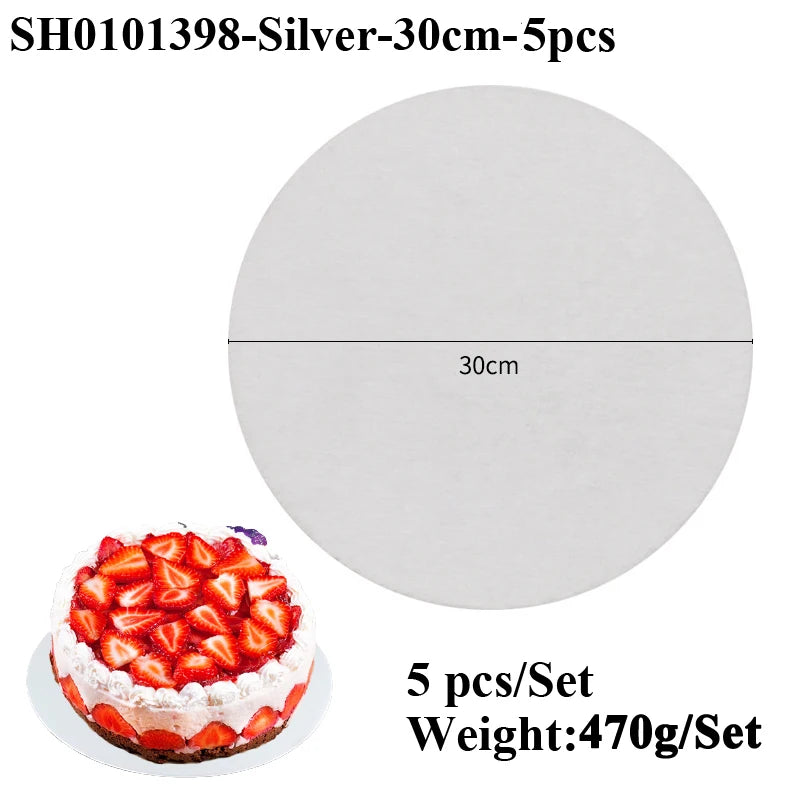 Round Cake Board Diameter 10-33CM