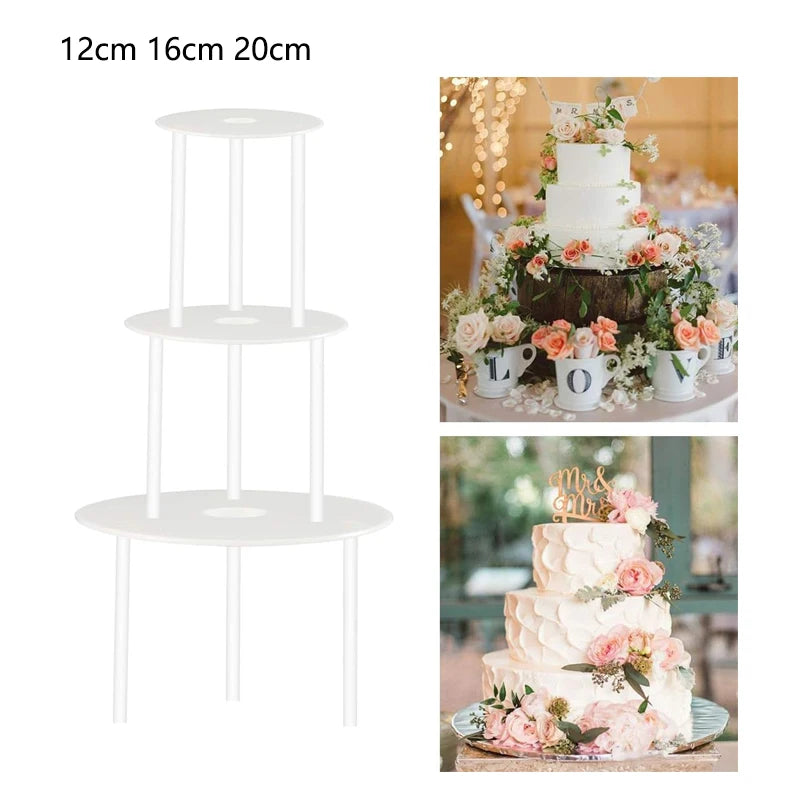 Cake layer support frame