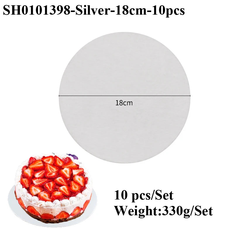 Round Cake Board Diameter 10-33CM