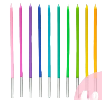 Long Thin Cake Candles