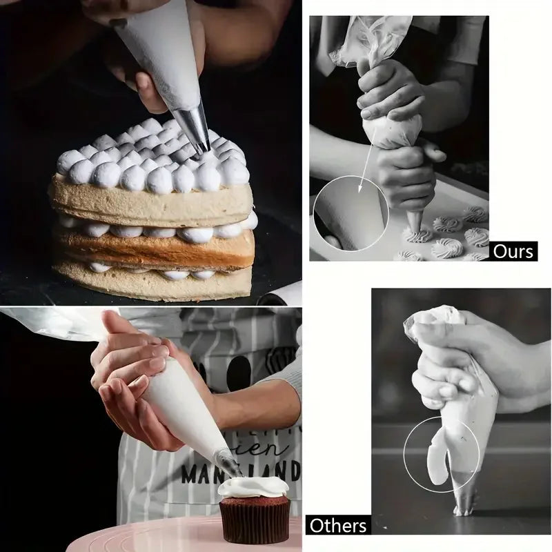 100PCS Disposable Pastry Bags