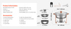4 Pack Chafing Dish Buffet Set