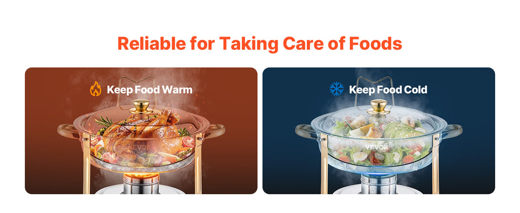 4 Pack Chafing Dish Buffet Set