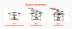 4 Pack Chafing Dish Buffet Set